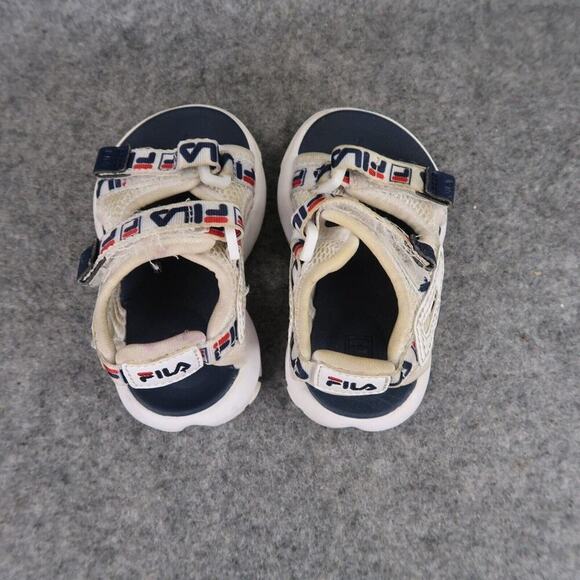 Fila Shoes Baby 5 Sandals Disruptor Strappy Logo Active Y2k 90s Toddler Sporty - Picture 7 of 12